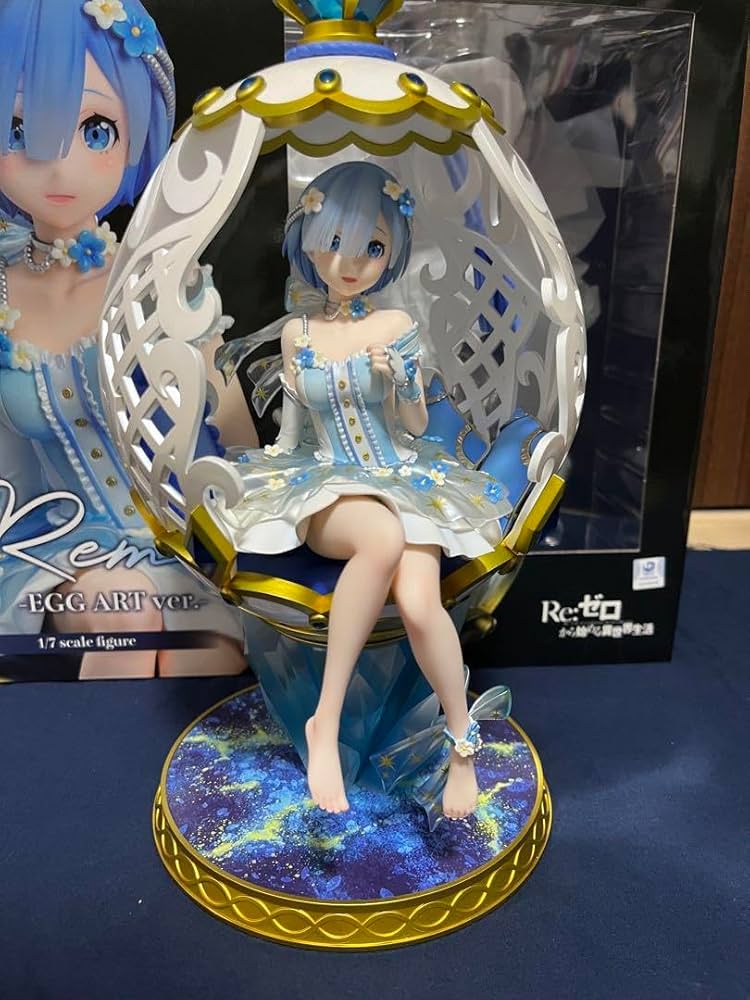 【中古】未開封 フリュー Re:ゼロから始める異世界生活 リゼロ F:NEX フェネクス 1/7 レム エッグアートVer.[17][240017702619] 中古】未開封 フリュー Re:ゼロから始める異世界生活 リゼロ F